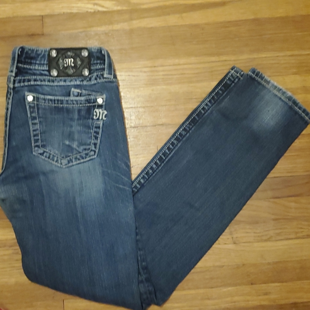 Miss me skinny jeans 👖  size 28 Inseam Measuring 31 Inches - Picture 4 of 10